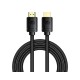 Baseus High Definition Series HDMI 8K to HDMI 8K Adapter Cable 2m Black